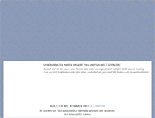 Tablet Screenshot of followfish.de
